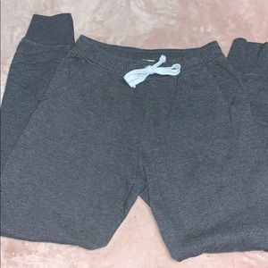 Gray joggers
